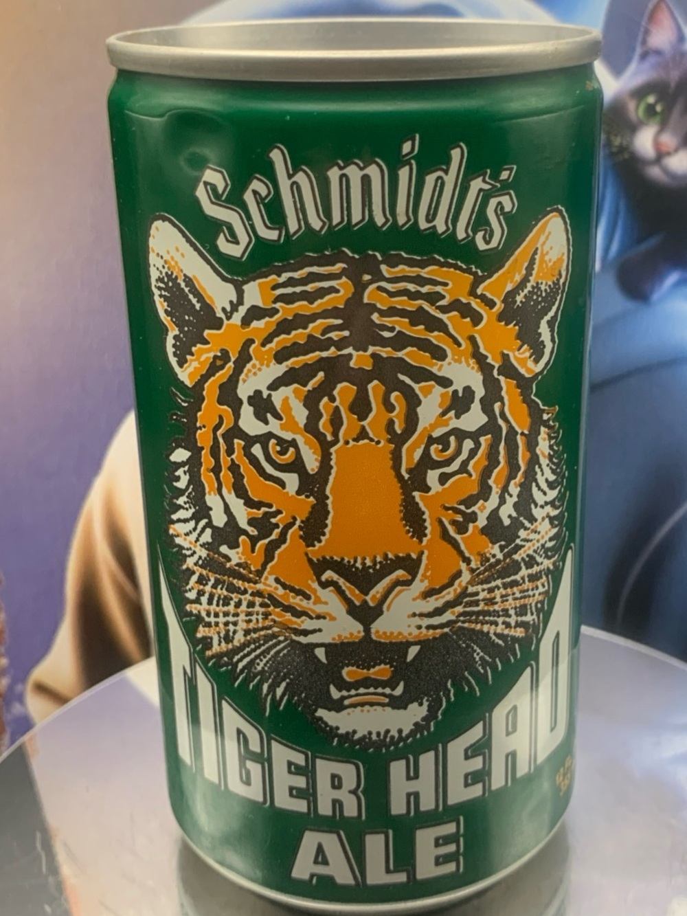 Vintage Beer Can Schmidt's Tiger Head Ale Empty Aluminum Can